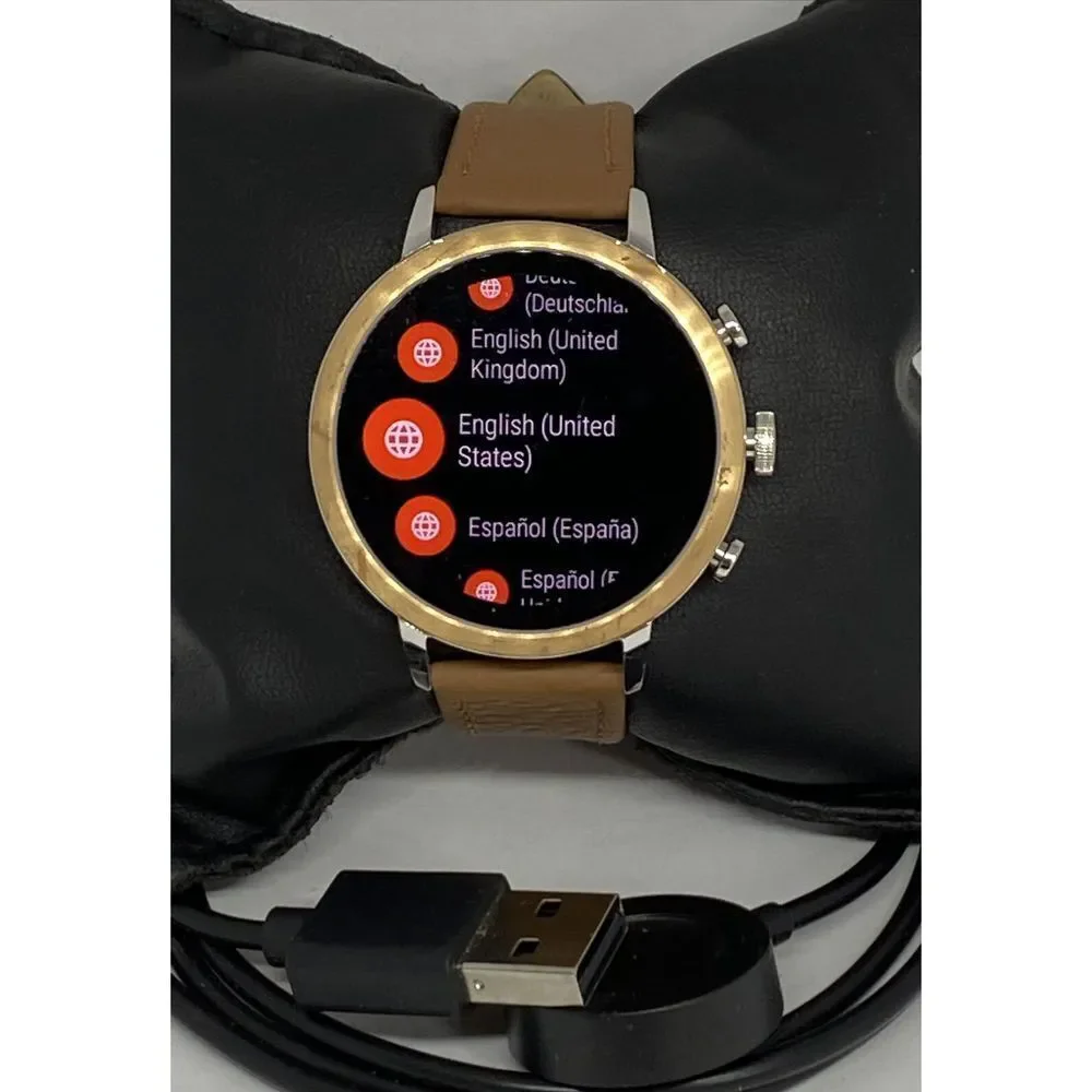 Fossil Gen 4 Authentic Digital Dial Smart Watch Custom Band FTW6016 CO149